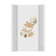 Saltea de infasat, Ceba Baby, Ultra Light, 50x70 cm, Atasabila la patut, Fara BPA, 0 luni+, Fox with Balloon