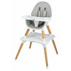 Scaun de masa, FreeON, Eos, 3 in 1, Multifunctional, Cu tavita reglabila si detasabila, Conform cu standardul european de securitate EN 14988:2017+A1:2020, Grey - gogobaby.ro