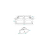 Tarc de joaca copii, Lionelo, Willow XL,180 x 200 cm, Pliere compacta, Include geanta de transport, Din plasa, Cu doua intrari laterale si fermoar, Cu ventuze pentru stabilitate, Conform cu EN 12227:2010, Gri