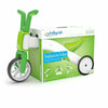 Tricicleta copii, Chillafish, Bunzi, 2 in 1, Transformabila in bicicleta fara pedale, Cu sa reglabila, Cu mic compartiment in sa, 1.9 Kg, Pentru 13 ani, Lime