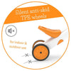 Tricicleta copii, Chillafish, Bunzi Matte, 2 in 1, Transformabila in bicicleta fara pedale, Cu sa reglabila, Cu mic compartiment in sa, 1.9 Kg, Pentru 1-3 ani, Ginger