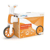 Tricicleta copii, Chillafish, Bunzi Matte, 2 in 1, Transformabila in bicicleta fara pedale, Cu sa reglabila, Cu mic compartiment in sa, 1.9 Kg, Pentru 1-3 ani, Ginger