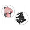 Tricicleta copii, Lionelo, Haari, Ultrapliabila, Multifunctionala, Suport picioare, Control al directiei, Scaun reversibil, Rotire 360 grade, Conform cu standardul european de securitate EN71, Bubblegum - gogobaby.ro