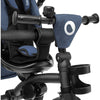 Tricicleta copii, Lionelo, Tris, Ultrapliabila, Multifunctionala. Mecanism de pedalare libera, Suport picioare, Control al directiei, Scaun reversibil, Rotire 360 grade, Conform cu standardul europeane de securitate EN71, JEANS