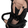 Tricicleta copii, Lionelo, Tris Plus, Ultrapliabila, Multifunctionala, Pana la 25 kg, Inclinare spatar in fata si in spate, Suport picioare, Control al directiei, Scaun reversibil, Rotire 360 grade, Conform cu EN71, 9 luni-5 ani, Bej