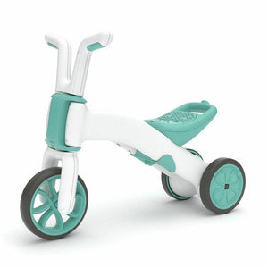 Tricicleta copii, Chillafish, Bunzi Matte, 2 in 1, Transformabila in bicicleta fara pedale, Cu sa reglabila, Cu mic compartiment in sa, 1.9 Kg, Pentru 1-3 ani, MINT - gogobaby.ro