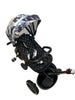 Tricicleta evolutiva L-sun Steel , cu pozitie de somn si scaun rotativ, palmieri GGBSL01TR