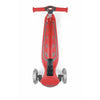 Trotineta copii, Kick`n`Roll, Pliabila, Cu roti luminoase, Reglabila in inaltime, 3-12 ani, Red