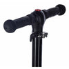 Trotineta copii, Free2Move Zik Zak cu lumini LED pentru baietei, Pliabila si compacta, Platforma antiderapanta, Ghidon reglabil, Rulmenti ABEC-7, Varsta 3 - 6 ani, Black