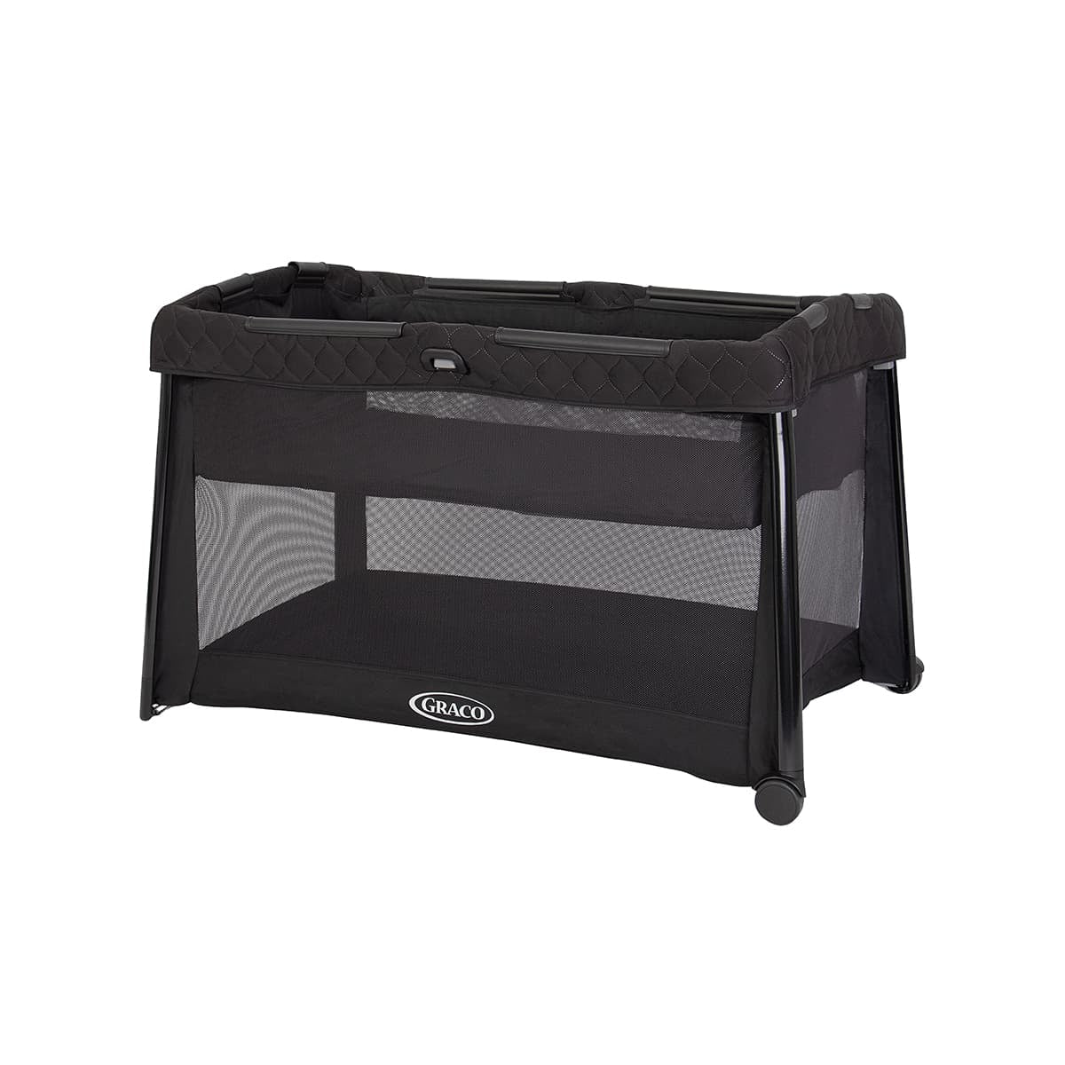 Graco - Patut de calatorie 3 in 1 transformabil in tarc FoldLite LX, Midnight - gogobaby.ro