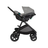 Graco - Carucior pentru copii multifunctional 3 in 1 Near2Me DLX Ash (Carucior Near2Me DLX + Landou Near2Me DLX + Scoica SnugLite)