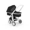 Carucior 2 In 1, Greentom, 100% Ecologic, White Black