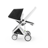Carucior 2 In 1, Greentom, 100% Ecologic, White Black