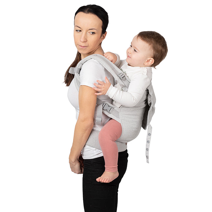 Marsupiu Collet, Momi, Grey - gogobaby.ro