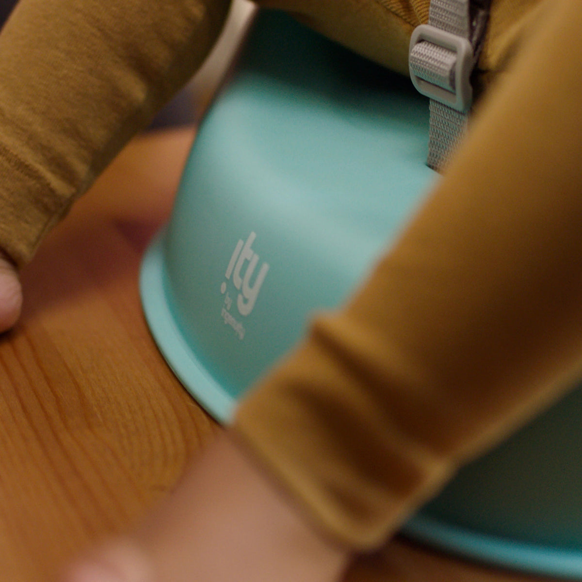 Ity by Ingenuity - Scaun de masa si Booster My Spot Easy-Clean, Teal - gogobaby.ro