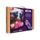 Set pictura si modelare 3D cu argila usoara, 30*40 cm - Hummingbirds in love
