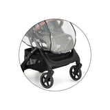 Husa de ploaie pentru carucior sport, Petite&Mars, 80x68x38 cm, Transparent