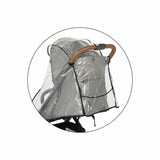Husa de ploaie pentru carucior sport, Petite&Mars, 80x68x38 cm, Transparent