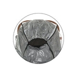Husa de ploaie pentru carucior sport, Petite&Mars, 80x68x38 cm, Transparent