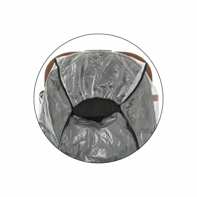 Husa de ploaie pentru carucior sport, Petite&Mars, 80x68x38 cm, Transparent - gogobaby.ro