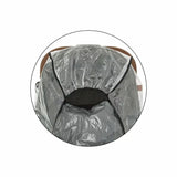 Husa de ploaie pentru carucior sport, Petite&Mars, 80x68x38 cm, Transparent
