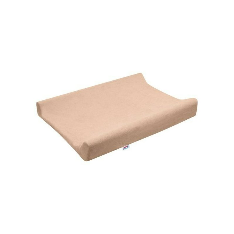 Husa, New Baby, Pentru saltea de infasat, 50x70 cm, Cu banda elastica, Bumbac terry, Beige - gogobaby.ro