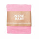 Husa, New Baby, Universala, Pentru saltea de infasat, Cu elastic, Din bumbac terry, Placut la atingere, 50x70 cm, 0 luni+, Pink