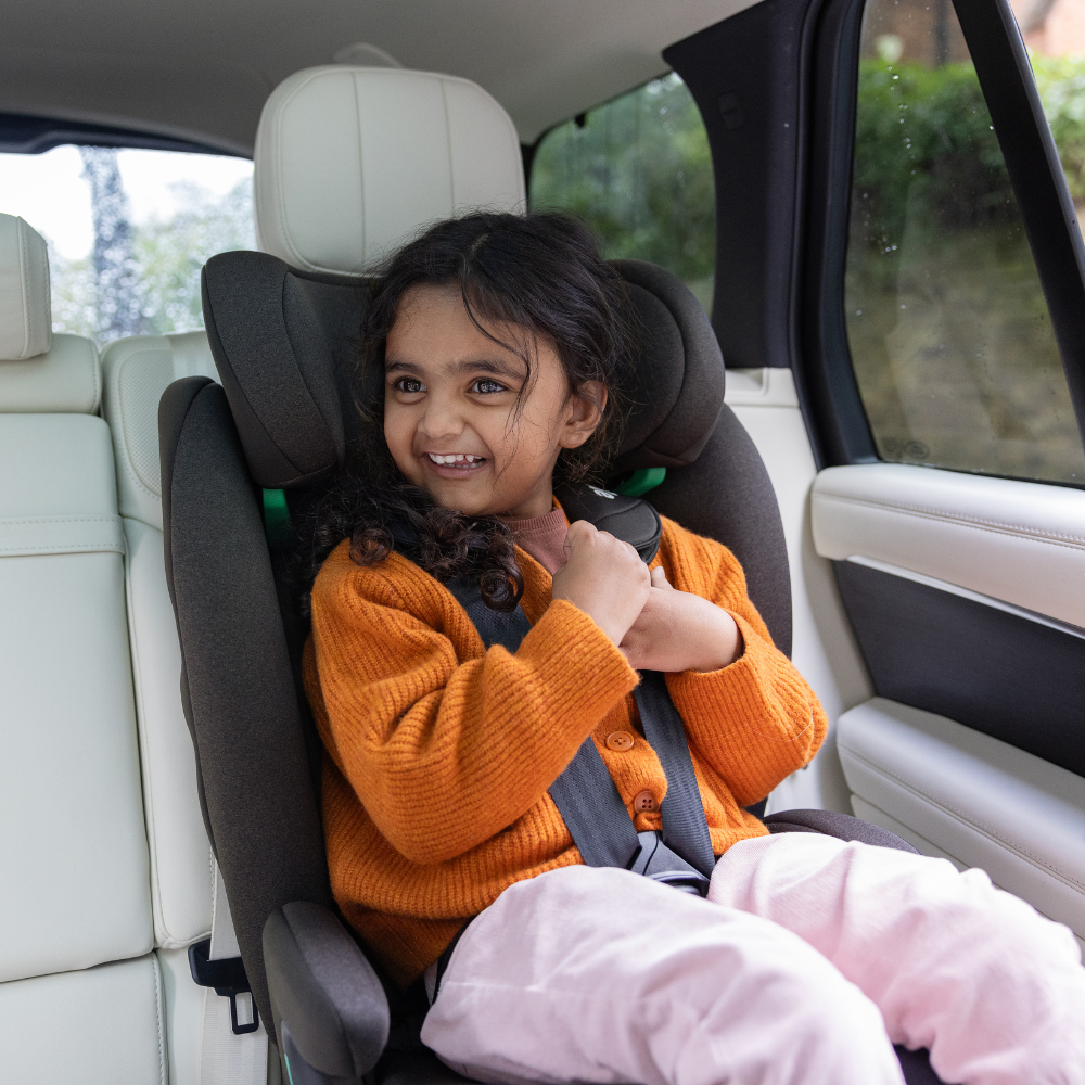 Joie - Scaun auto i-Size i-Irvana Gray Khaki, 76-150 cm, certificat R129 - gogobaby.ro