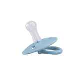 Suzeta din silicon cu cutie de depozitare, 0-6 Luni, Mombella Ciupercuta Fancy - Ice Blue