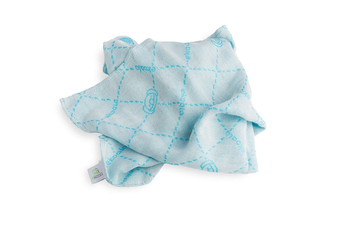 Set Swaddle si suport de prindere baveta, eKoala, Blue - gogobaby.ro