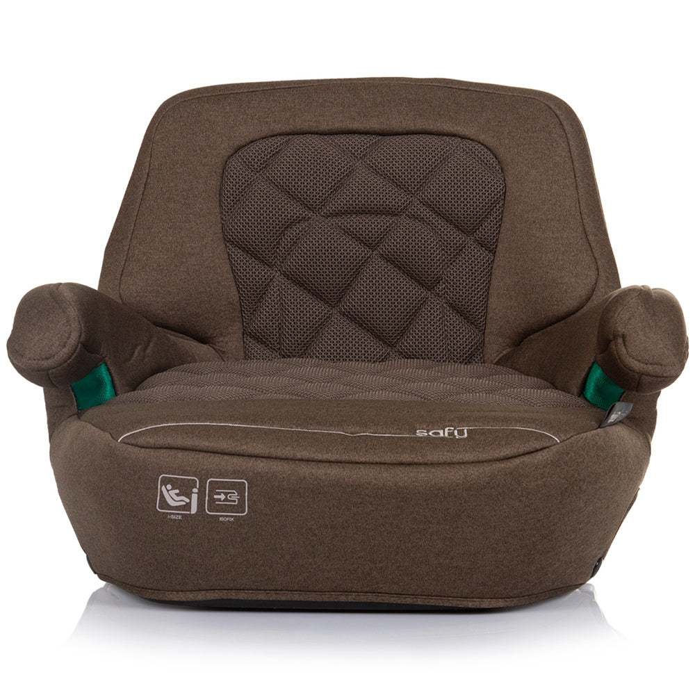 Inaltator auto Chipolino Safy I-Size 125-150 cm macadamia cu sistem Isofix - gogobaby.ro