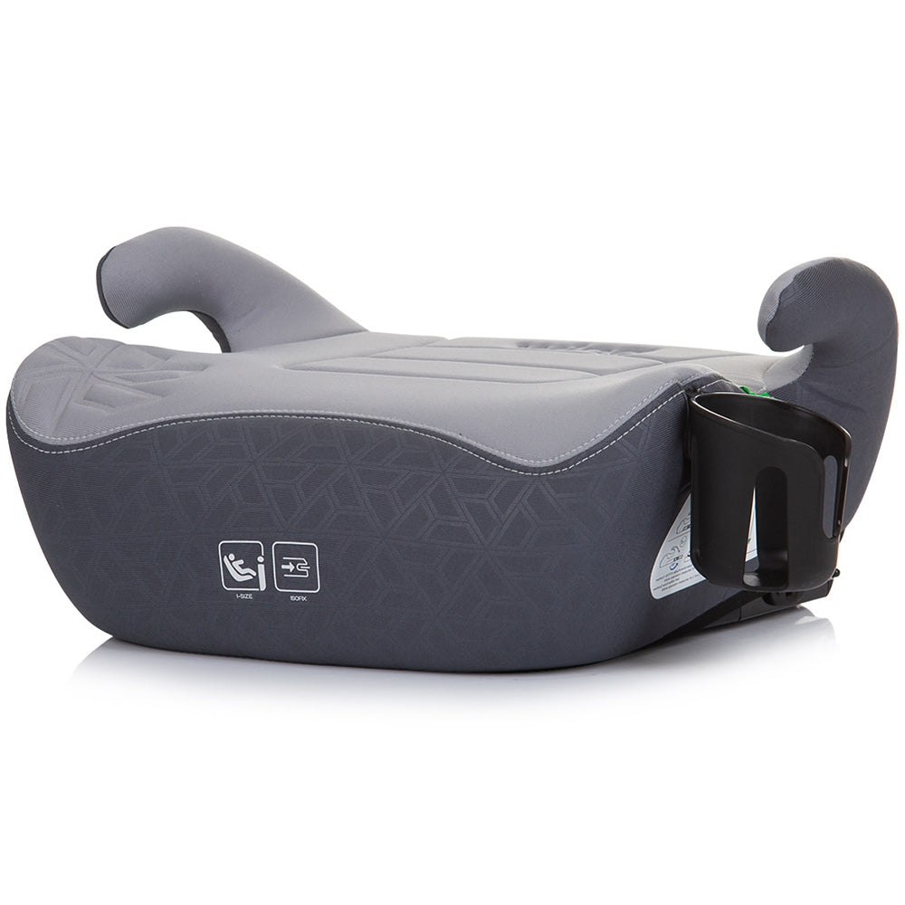 Inaltator auto Chipolino Wing I-Size 125-150 cm ash grey cu sistem Isofix - gogobaby.ro