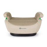 Inaltator auto, Petite&Mars, Optimus Pro, I-size, 125- 150 cm, 22-36 kg, Cu isofix, Forma ergonomica, Husa detasabila, Bej
