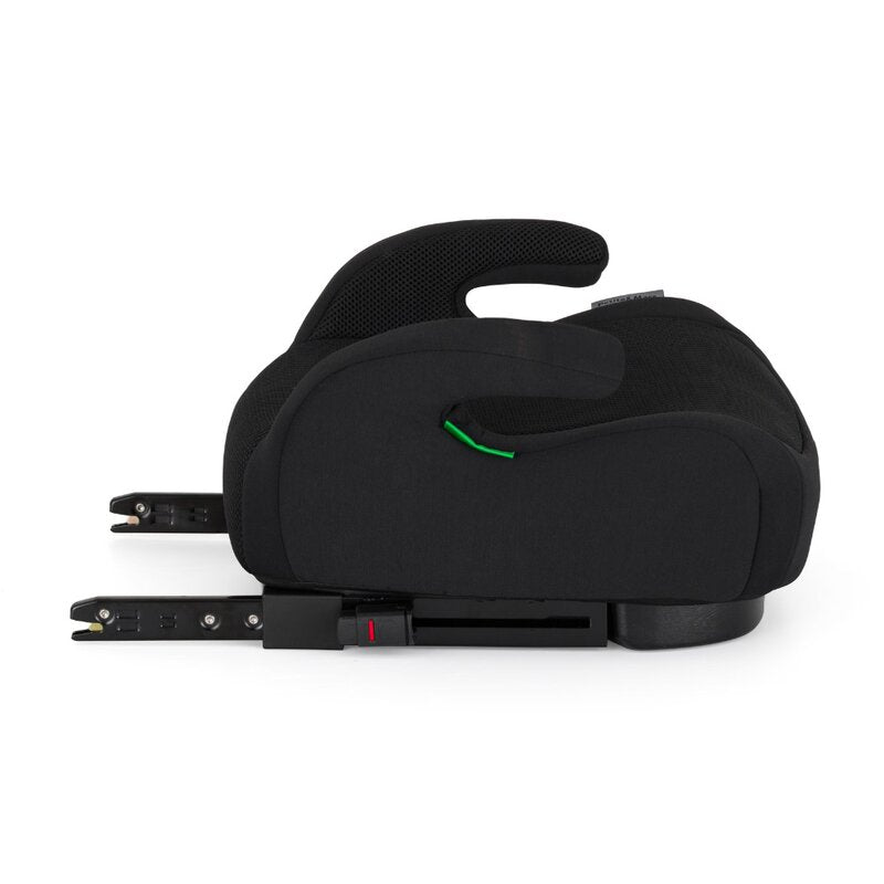 Inaltator auto, Petite&Mars, Optimus Pro, I-size, 125- 150 cm, 22-36 kg, Cu isofix, Forma ergonomica, Husa detasabila, Negru