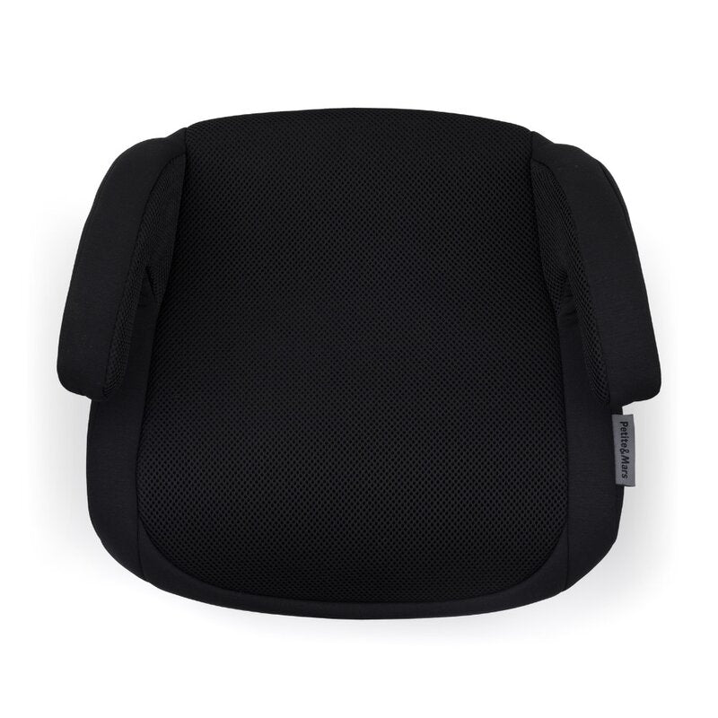 Inaltator auto, Petite&Mars, Optimus Pro, I-size, 125- 150 cm, 22-36 kg, Cu isofix, Forma ergonomica, Husa detasabila, Negru