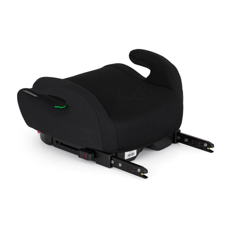 Inaltator auto, Petite&Mars, Optimus Pro, I-size, 125- 150 cm, 22-36 kg, Cu isofix, Forma ergonomica, Husa detasabila, Negru