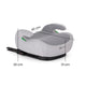 Inaltator auto, Petite&Mars, Optimus Pro, I-size, 125- 150 cm, 22-36 kg, Cu isofix, Forma ergonomica, Husa detasabila, Negru