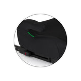 Inaltator auto, Petite&Mars, Optimus Pro, I-size, 125- 150 cm, 22-36 kg, Cu isofix, Forma ergonomica, Husa detasabila, Negru