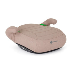 Inaltator auto, Petite&Mars, Zuno, I-size, 125- 150 cm, 22-36 kg, Forma ergonomica, Usor- 1 kg, Bej inchis