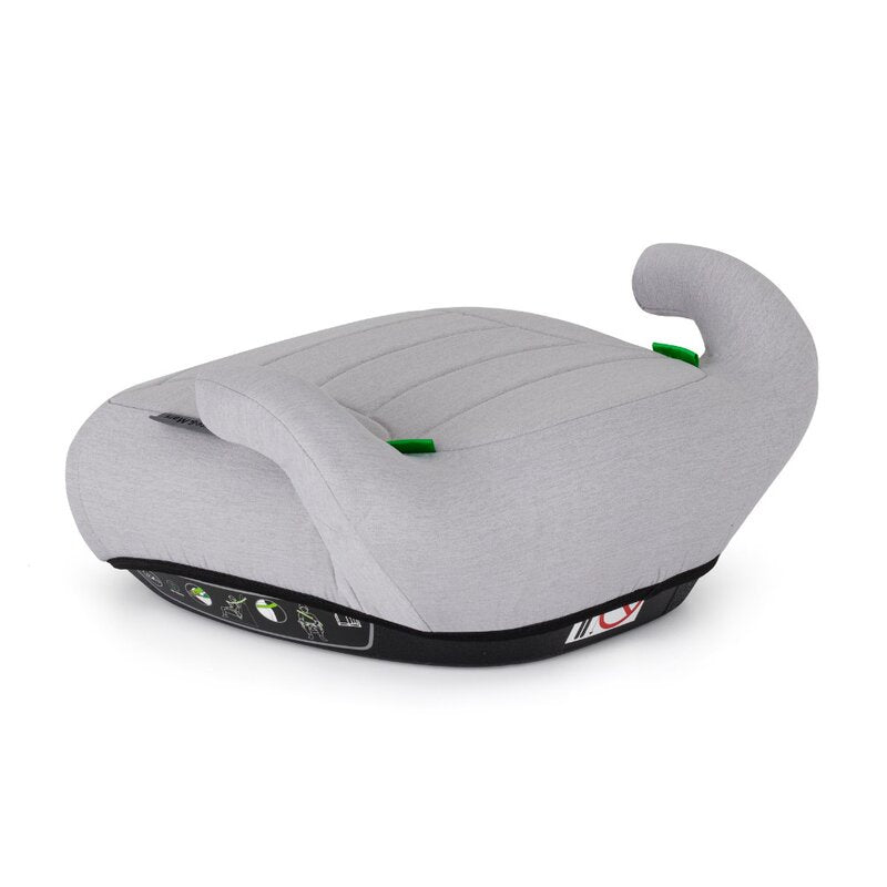 Inaltator auto, Petite&Mars, Zuno, I-size, 125- 150 cm, 22-36 kg, Forma ergonomica, Usor- 1 kg, Gri