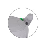 Inaltator auto, Petite&Mars, Zuno, I-size, 125- 150 cm, 22-36 kg, Forma ergonomica, Usor- 1 kg, Gri