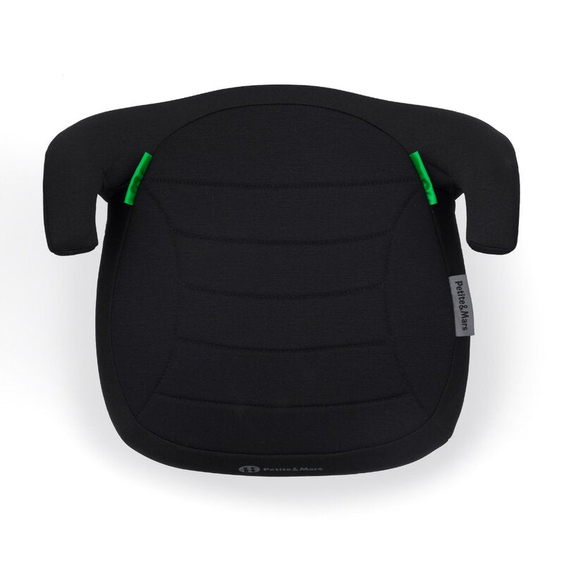 Inaltator auto, Petite&Mars, Zuno, I-size, 125- 150 cm, 22-36 kg, Forma ergonomica, Usor- 1 kg, Negru