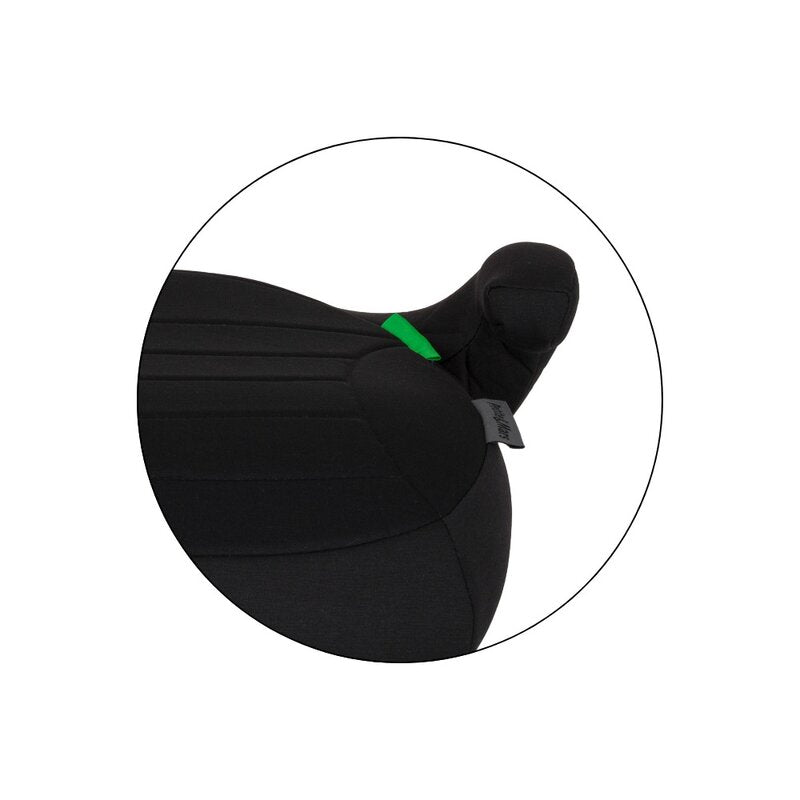 Inaltator auto, Petite&Mars, Zuno, I-size, 125- 150 cm, 22-36 kg, Forma ergonomica, Usor- 1 kg, Negru
