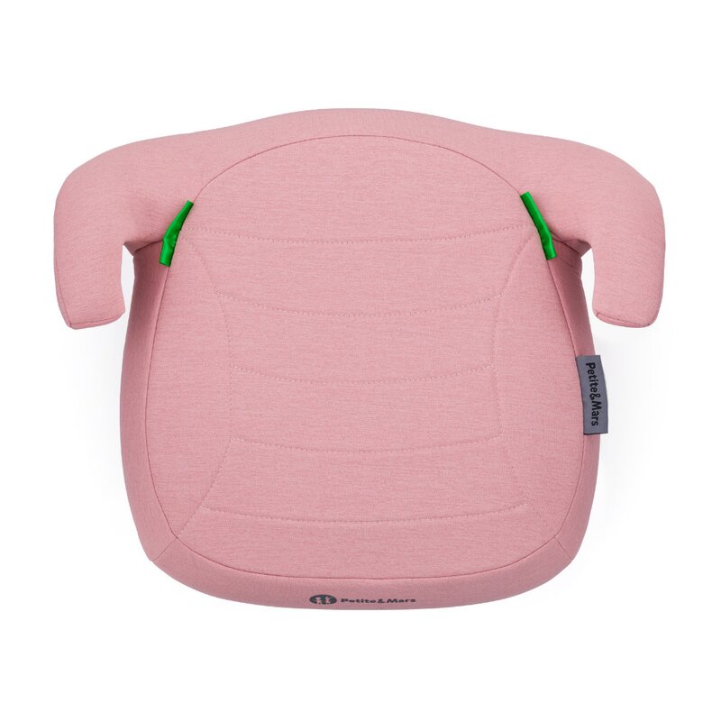 Inaltator auto, Petite&Mars, Zuno, I-size, 125- 150 cm, 22-36 kg, Forma ergonomica, Usor- 1 kg, Roz