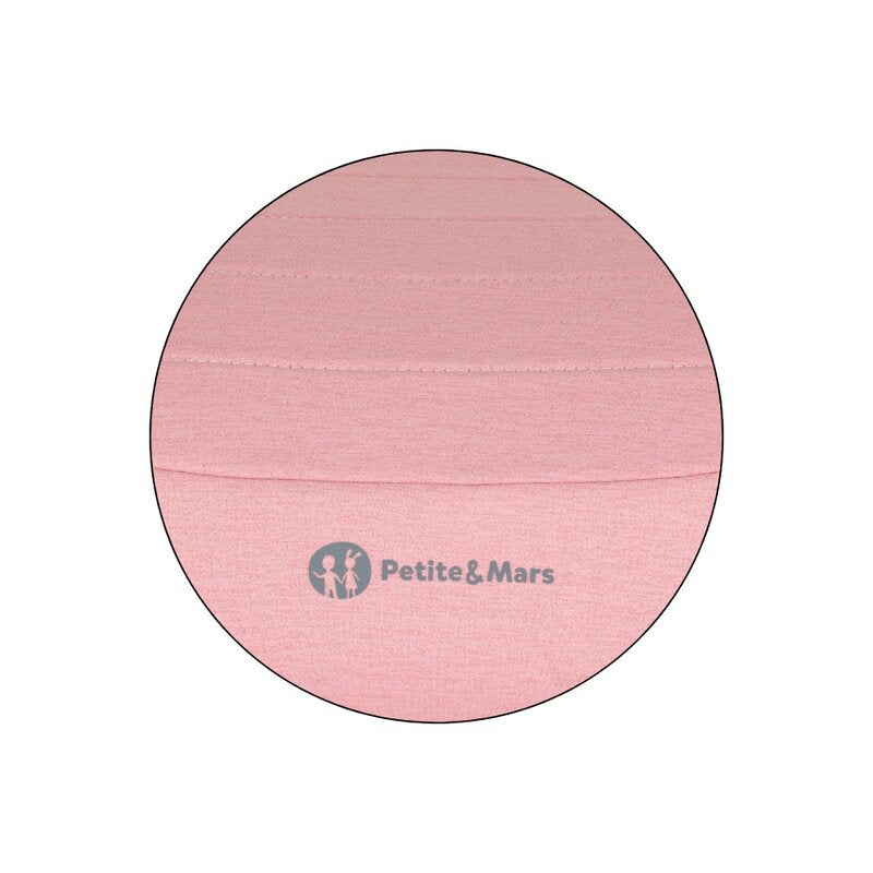 Inaltator auto, Petite&Mars, Zuno, I-size, 125- 150 cm, 22-36 kg, Forma ergonomica, Usor- 1 kg, Roz