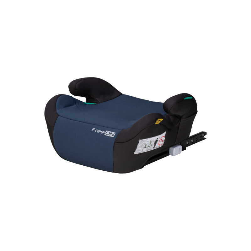 Inaltator auto, FreeOn, Taurus Fix, Cu isofix, Potrivit pentru copiii intre 125 si 150 cm, Conform cu standardul european de securitate ECE R129, Blue/Black - gogobaby.ro