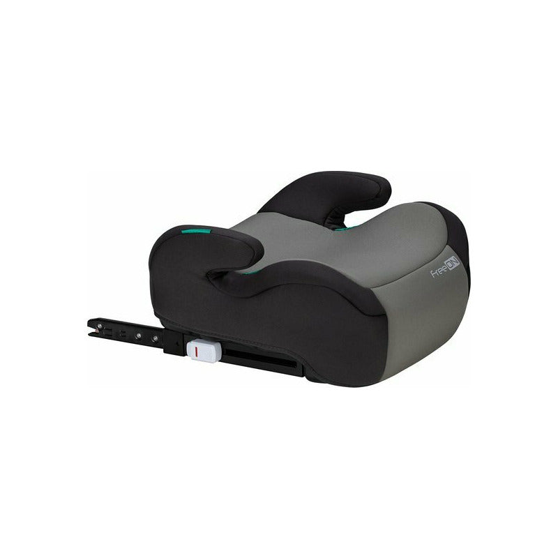 Inaltator auto, FreeOn, Taurus Fix, Cu isofix, Potrivit pentru copiii intre 125 si 150 cm, Conform cu standardul european de securitate ECE R129, Gray - gogobaby.ro