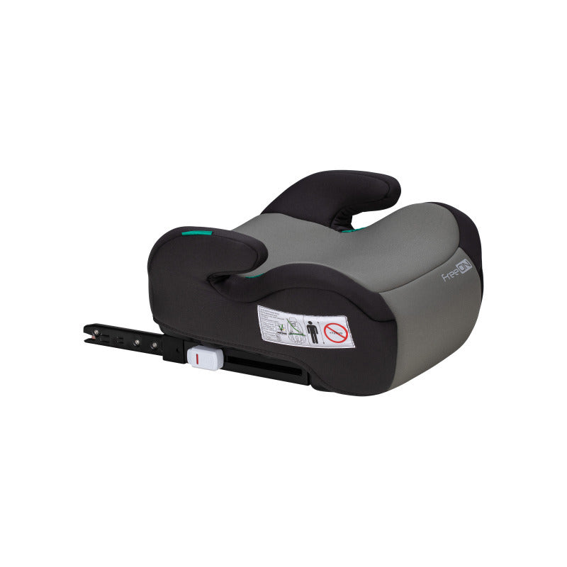 Inaltator auto, FreeOn, Taurus Fix, Cu isofix, Potrivit pentru copiii intre 125 si 150 cm, Conform cu standardul european de securitate ECE R129, Gray - gogobaby.ro