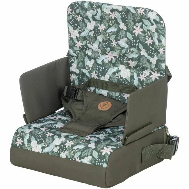 Inaltator scaun masa, FreeON, Fold and Go, Portabil 2 in 1, Conform cu standardele europene EN16120, EN71-3:2021, Flowers