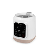 Incalzitor biberoane, Lionelo, ThermUp 3.0, 6 in 1, Incalzire, Decongelare, Sterilizare, Mentinerea temperaturii, 400 W, 35-100°C, Panou de comanda tactil, Fara BPA, Oprire automata, Placa de incalzire din teflon, Alb